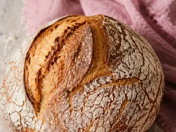 A sourdough boule